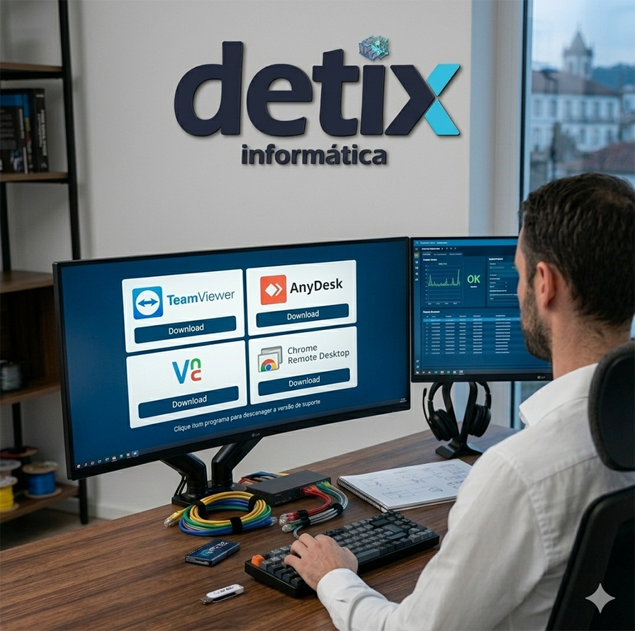 Suporte remoto Detix